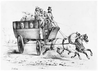 The Stagecoach, mid-19th century
